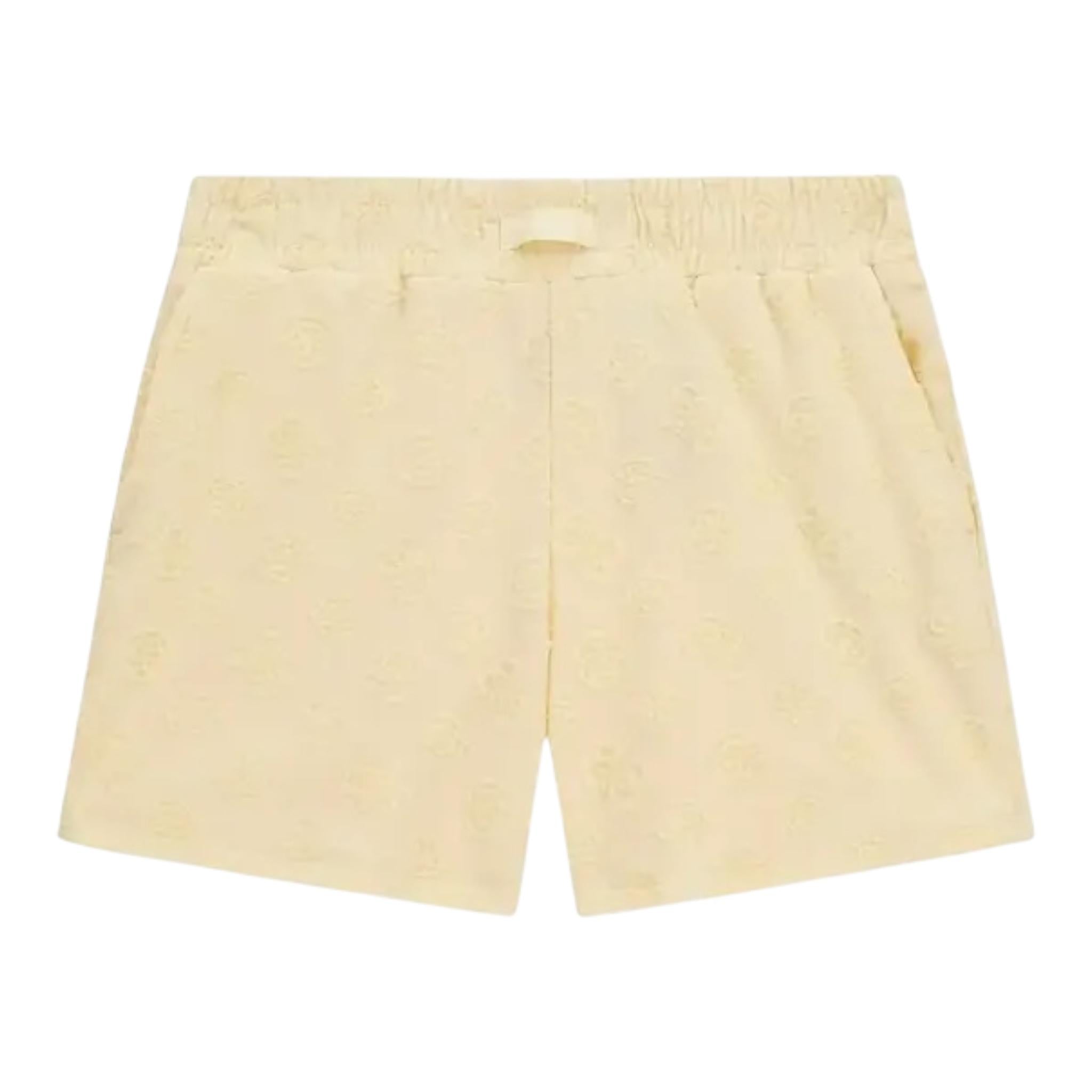 Guess Short Tinta Unita con Stampa In Rilievo per Bambina J5GD44KCT02 GIALLO GUESS 
