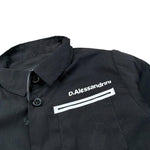 Daniele Alessandrini Camicia Tinta Unita con Logo per Bambino 1295C0778 NERO DANIELE ALESSANDRINI 