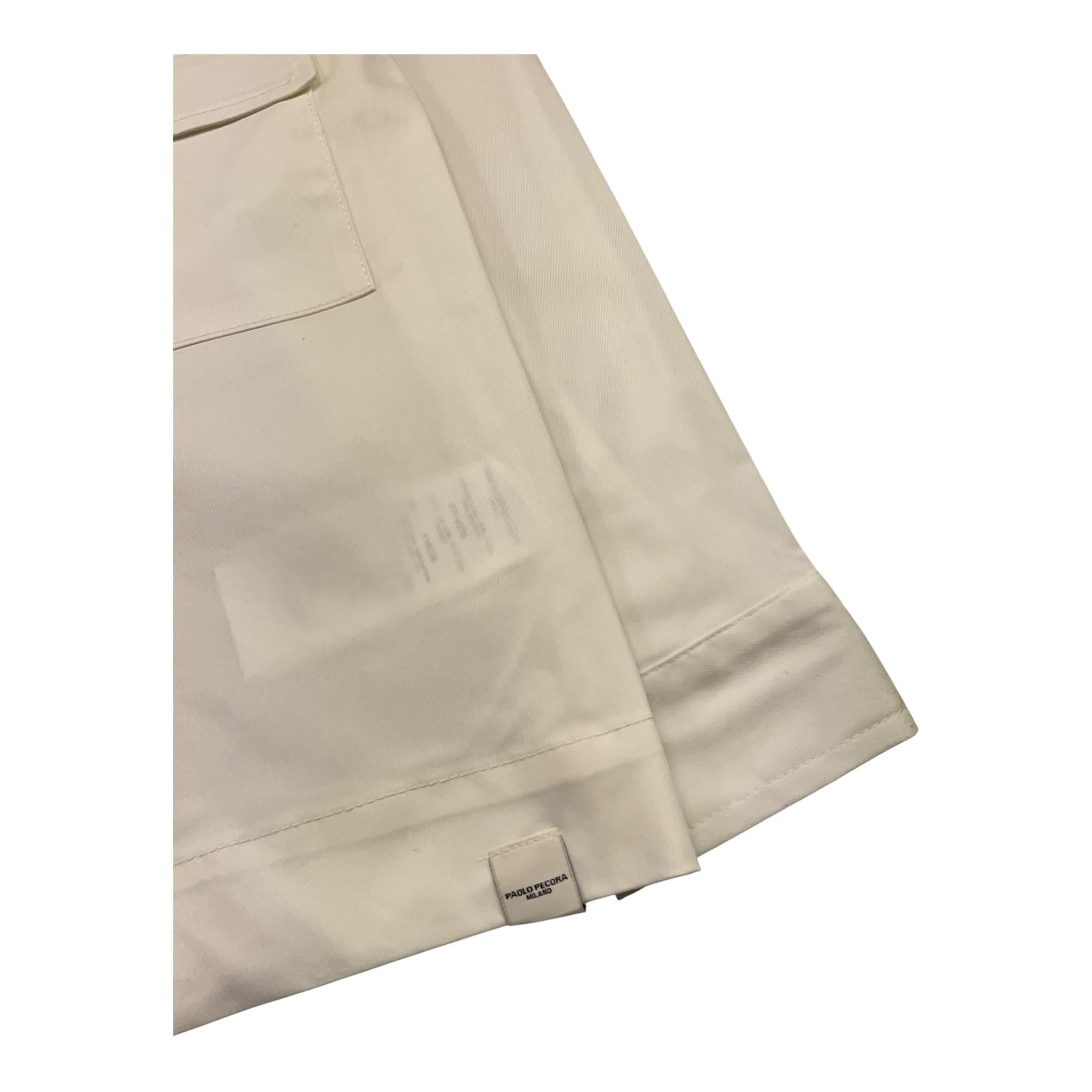 Paolo Pecora Camicia Manica Lunga Tinta Unita per Bambino PP4067 PANNA PAOLO PECORA 