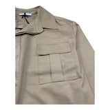 Paolo Pecora Camicia Manica Lunga Tinta Unita per Bambino PP4329 BEIGE PAOLO PECORA 