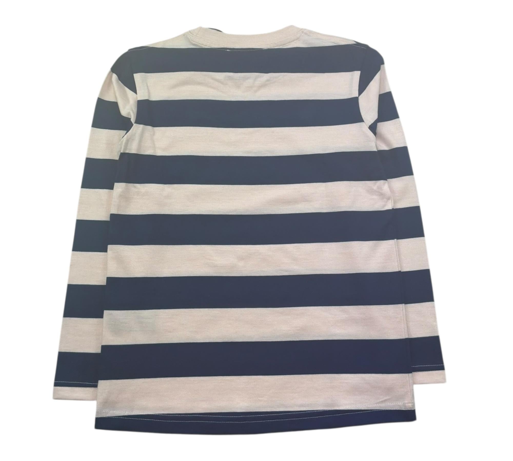 Trussardi Shirt Girocollo Fantasia Righe per Bambina TGP26069TS ROSA/BLU TRUSSARDI 