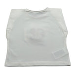 Abel & Lula T-Shirt Girocollo tinta unita con Stampa Panna per Bambina 5140 PANNA ABEL & LULA 