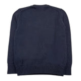 RALPH LAUREN maglia girocollo tinta unita con ricami Blu per Bambino 322951154001 BLU RALPH LAUREN 