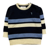 TRUSSARDI maglia girocollo tricolore Multicolor per Neonato TIA2511MA MULTICOLOR TRUSSARDI 