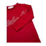CESARE PACIOTTI shirt girocollo tinta unita con stampa Rosso per Bambino TSP5308B ROSSO CESARE PACIOTTI 