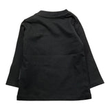 JOHN RICHMOND shirt girocollo tinta unita con stampa Nero per Neonata RIA25073TS NERO JOHN RICHMOND 