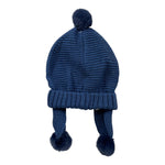 MAYORAL cappello tinta unita con pon pon Blu per Neonato 94333 BLU MAYORAL 