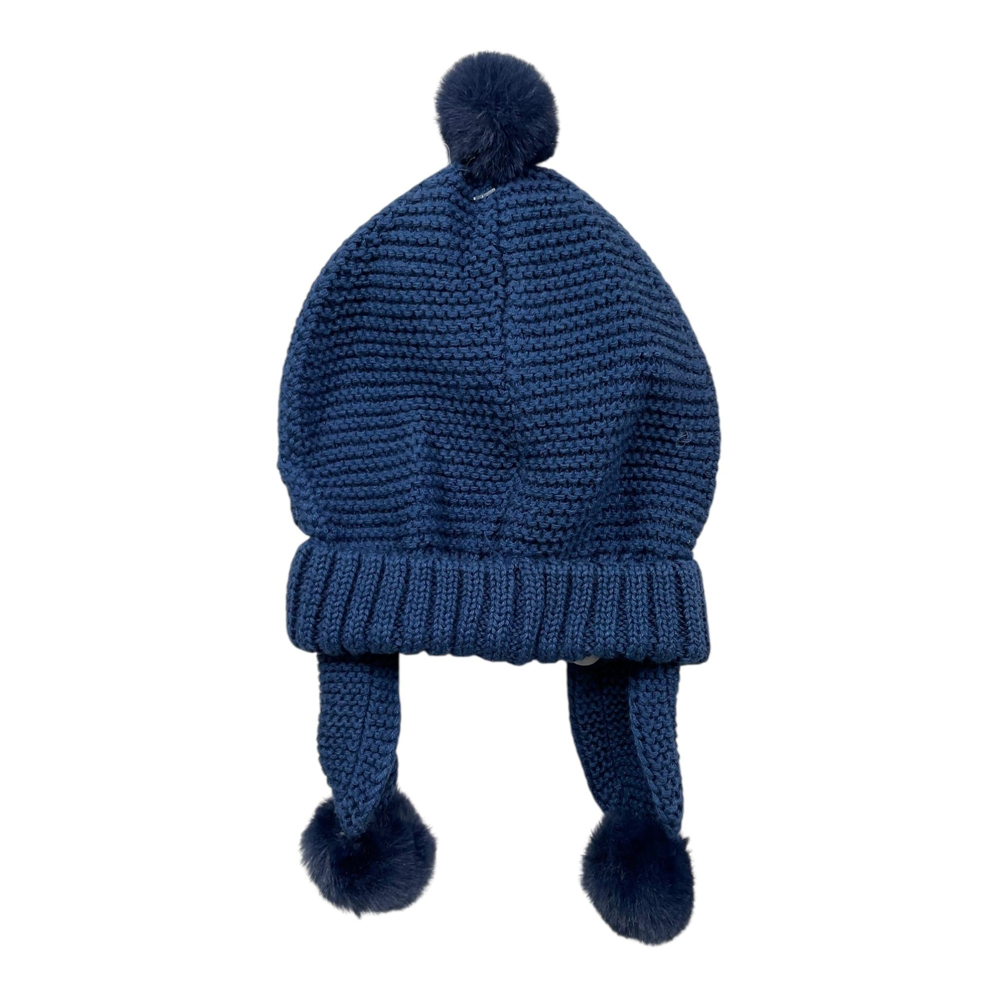 MAYORAL cappello tinta unita con pon pon Blu per Neonato 94333 BLU MAYORAL 