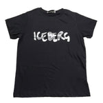 Iceberg T-Shirt Girocollo Tinta Unita con Logo per Bambino TSICE3301J NERO ICEBERG 