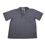 Zhoe & Tobiah Polo Mezza Manica Tinta Unita per Bambino BSE18MJ GRIGIO ZHOE & TOBIAH 