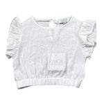 Magil Top Girocollo Tinta Unita per Bambina HN21000 BIANCO MAGIL 