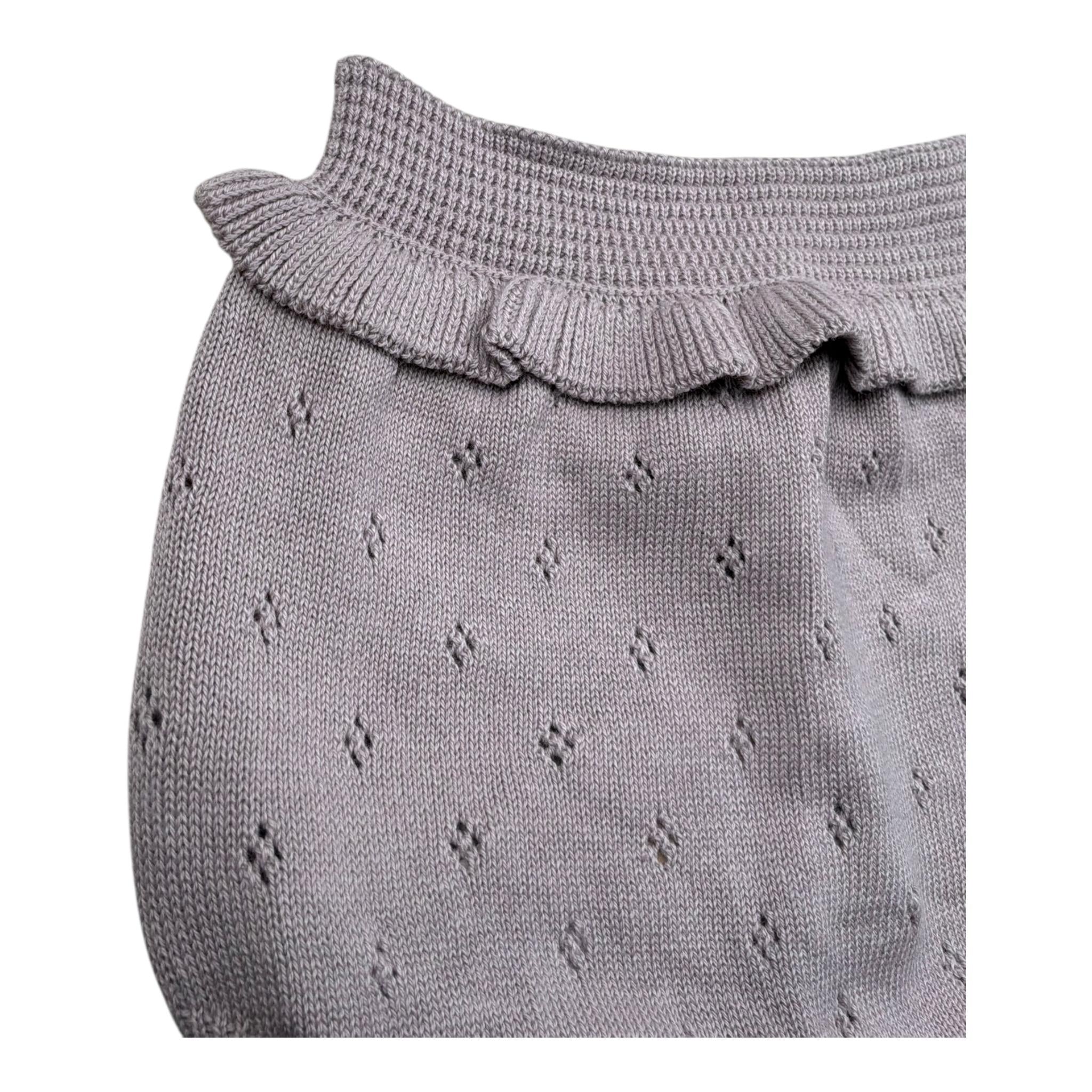 Wedoble Culotte Tinta Unita con Ricami per Neonata V2505331A LILLA WEDOBLE 