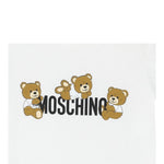 Moschino Completo 2 Pezzi T-Shirt-Bermuda Bicolore per Neonato MZG00M BIANCO/GRIGIO MOSCHINO 