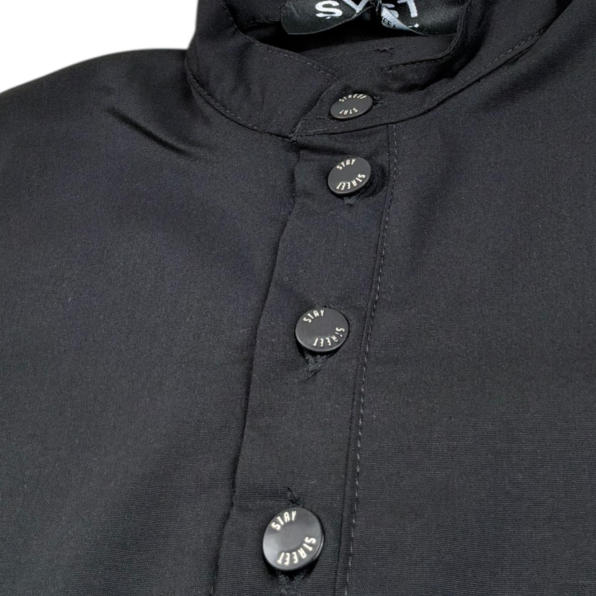 Syst Polo Mezza Manica Tinta Unita per Neonato TB5007 NERO SYST 