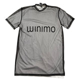 Minimo Abito Mezza Manica Con Soprabito Velato Bianco/Nero Per Bambina