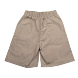 Disclaimer Bermuda Tinta Unita con Elastico In Vita per Bambino 25EDK58457 BEIGE DISCLAIMER 