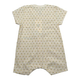 Petit Bateau Pagliaccetto tinta unita con Stampa Giallo per Neonato A09HC GIALLO PETIT BATEAU 