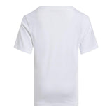 Calvin Klein T-Shirt Girocollo Tinta Unita con Stampa per Bambino IB0IB02456X BIANCO CALVIN KLEIN 