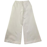 Fun & Fun Pantalone Tinta Unita Modello A Palazzo per Bambina FNCJPT01074 BIANCO FUN & FUN 