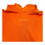 Disclaimer Felpa Chiusa con Cappuccio Tinta Unita per Bambino 25EDK58438 ARANCIONE DISCLAIMER 