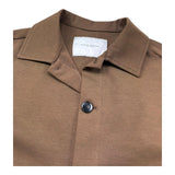 Paolo Pecora Camicia Manica Lunga Tinta Unita per Bambino PP4182 MARRONE PAOLO PECORA 