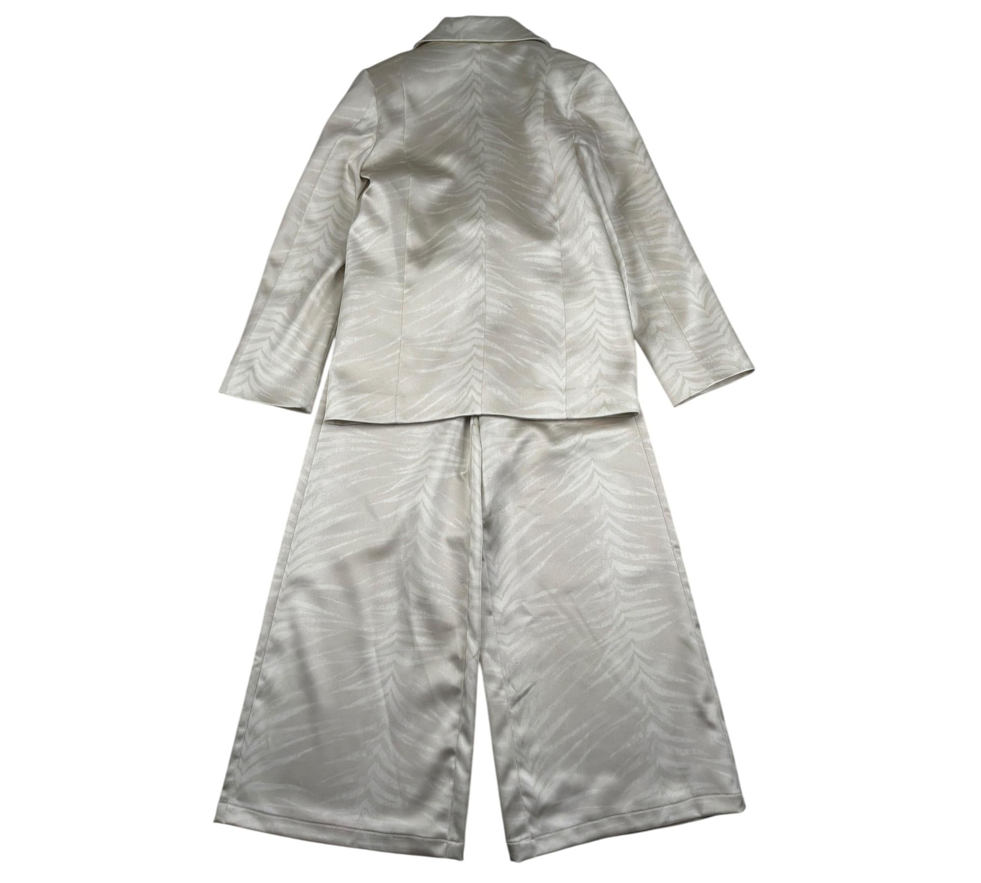 Just Cavalli Completo 2 Pezzi Giacca-Pantalone Tinta Unita per Bambina JGP26142JP BEIGE JUST CAVALLI 