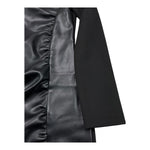 PATRIZIA PEPE abito manica lunga tinta unita in ecopelle Nero per Bambina 7A0508 NERO PATRIZIA PEPE 