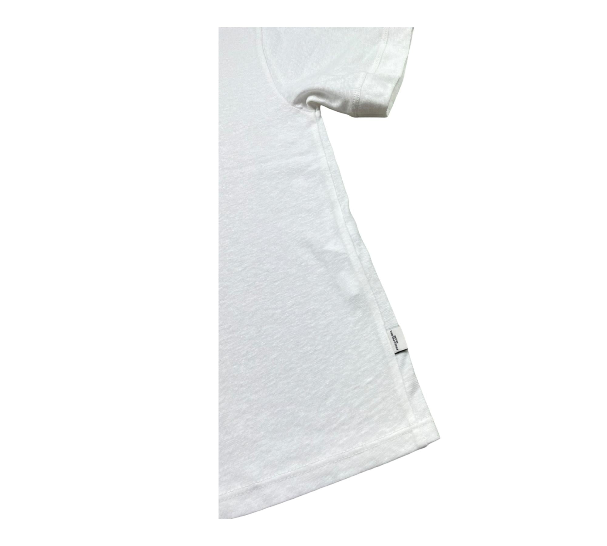 Paolo Pecora T-Shirt Girocollo Tinta Unita per Bambino PP4368 BIANCO PAOLO PECORA 