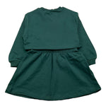 MAYORAL completo 2pz felpa-shorts tinta unita Verde per Bambina 4927JX VERDE MAYORAL 