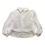DONDUP camicia tinta unita manica lunga Bianco per Bambina DFCA028 BIANCO DONDUP 