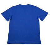 Diadora T-Shirt Girocollo Tinta Unita con Stampa per Bambino 102181707 BLU DIADORA 