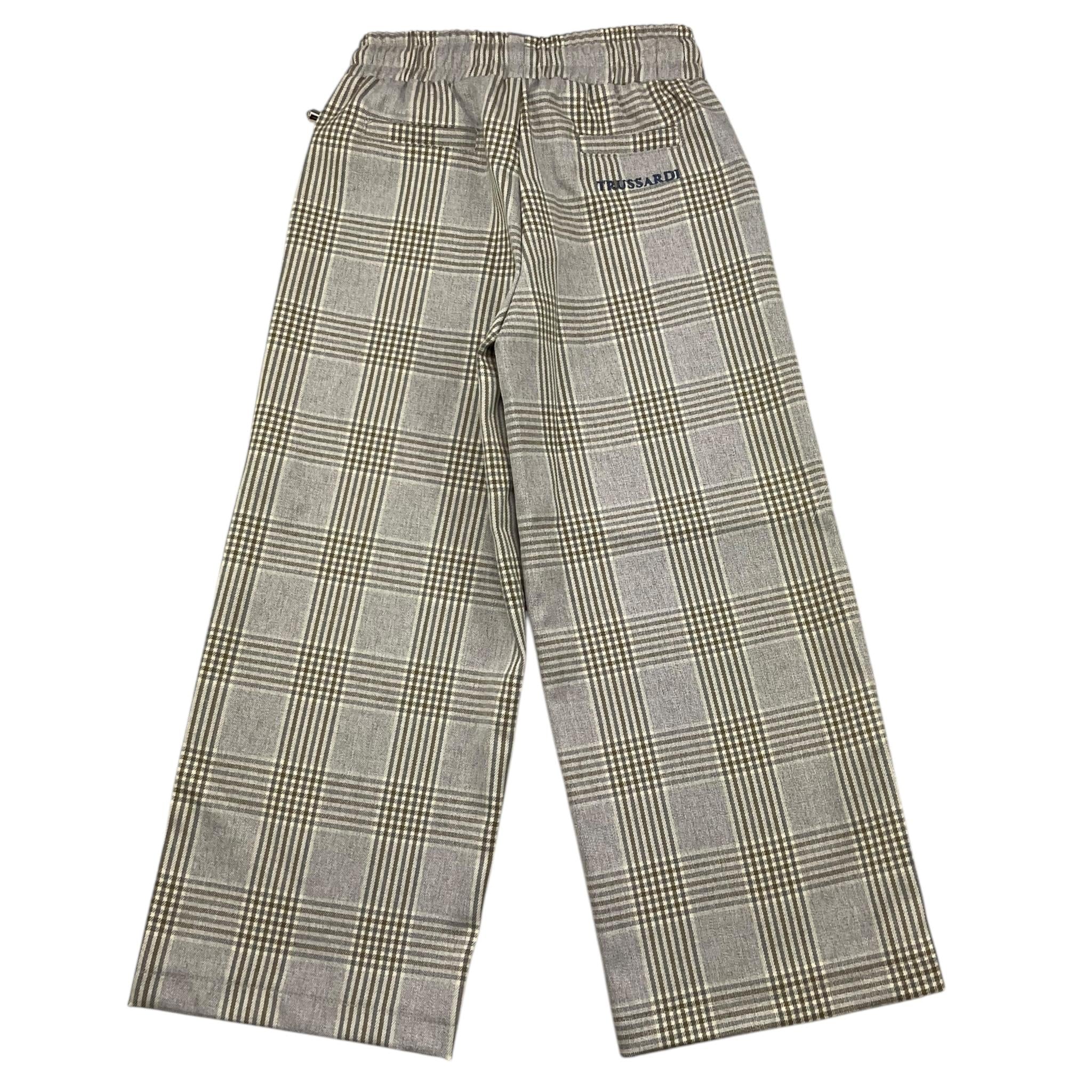 TRUSSARDI pantalone stampa fantasia modello zampa cn elastico in vita Grigio per Bambina TGA25042PA GRIGIO TRUSSARDI 