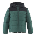 SUNS  giubbino bicolore con zip e cappuccio Verde/nero per Bambino GBS5305U VERDE/NERO SUNS 