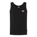 Levi'S Canotte Girocollo Tinta Unita con Logo per Bambina 3EK116 NERO LEVI'S 