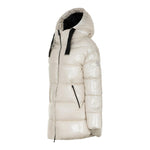 SUNS  giubbino tinta unita con cappuccio Panna per Bambina GBS5350B PANNA SUNS 