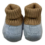 COLORI CHIARI babbucce bicolore Azzurro per Neonato MF757154 AZZURRO COLORI CHIARI 