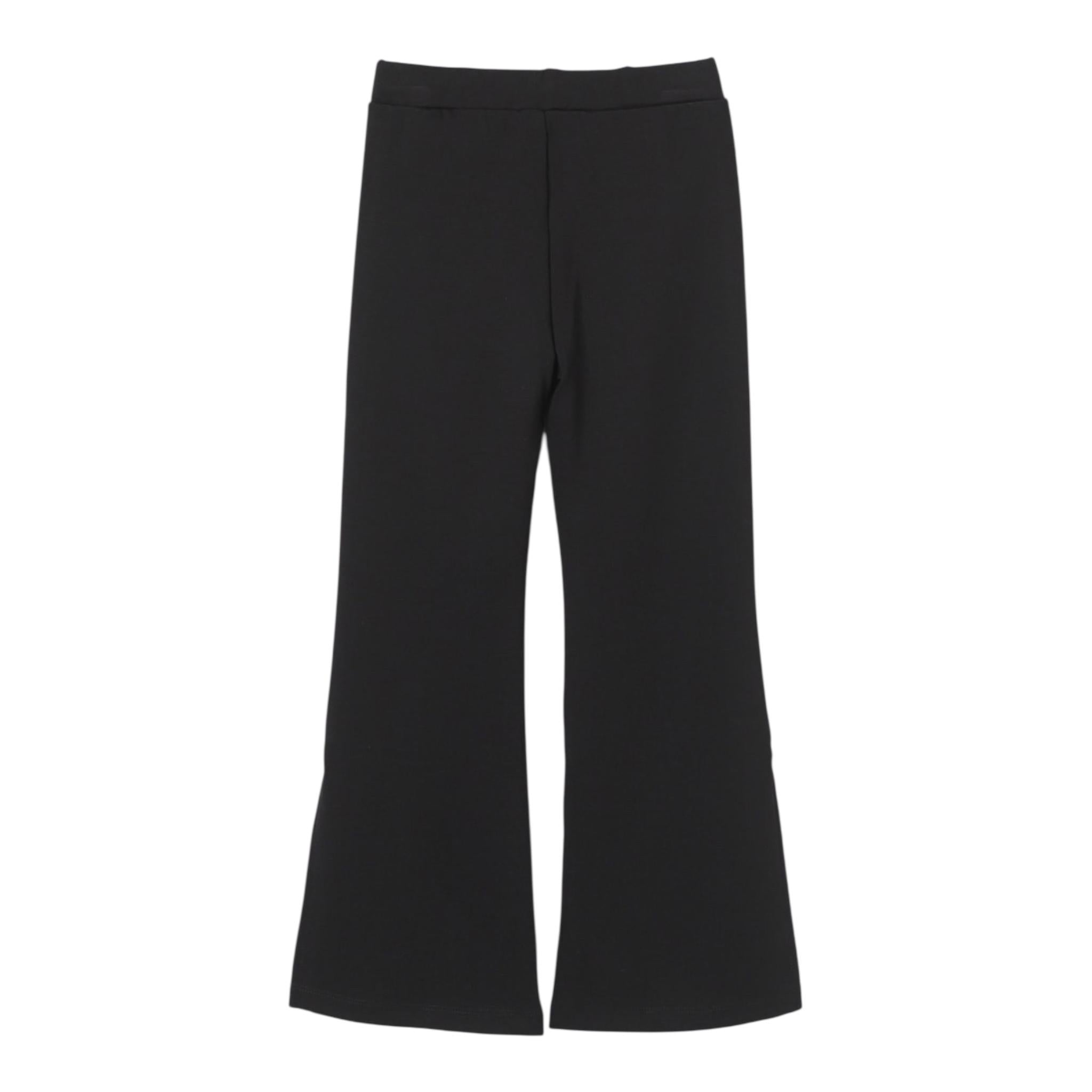 PINKO pantalone modello a zampa tinta unita Nero per Bambina F4PIJGPA142 NERO PINKO 