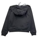 CFBS felpa tinta unita con cappuccio e stampa Nero per Bambino CSFE2006 NERO CFBS 