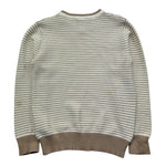 Trussardi Maglia Girocollo Fantasia A Righe per Bambino TBP2615MA BEIGE TRUSSARDI 