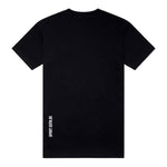 Dsquared2 T-Shirt Girocollo Tinta Unita con Stampa per Neonato DQ0702N NERO DSQUARED2 