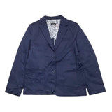 Sarabanda Giacca Tinta Unita Con Bottoni Blu Per Bambino 86200 BLU SARABANDA 