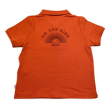 Boss Polo Mezza Manica Tinta Unita per Bambino J52101J ARANCIONE BOSS 