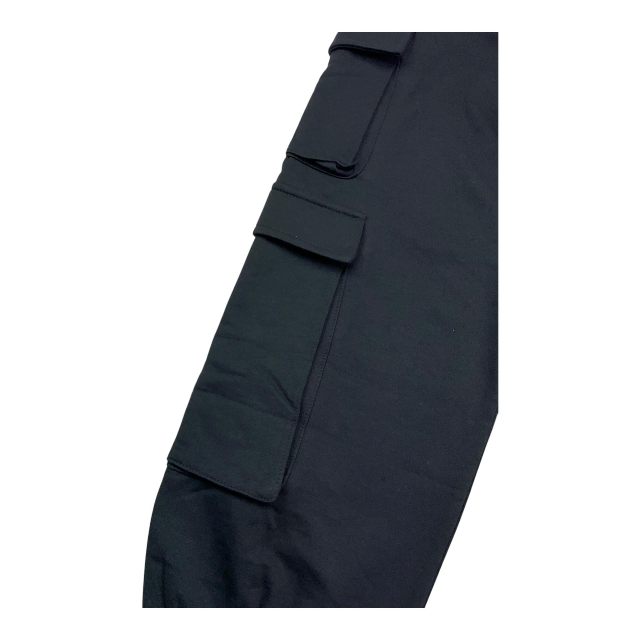 NAME.IT pantalone tuta tinta unita con tasconi Nero per Bambino 13232596 NERO NAME.IT 