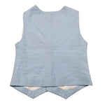 Emanuel Pris Gilet Tinta Unita con Bottoni per Bambino EPC2070R AZZURRO EMANUEL PRIS 