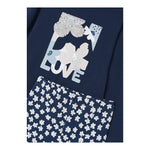 MAYORAL completo 2 pezzi shirt-leggins fantasia floreale Blu per Bambina 4713 BLU MAYORAL 