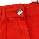 Y-Clu Short Inta Unita con Elastico In Vita per Bambina 17185 ARANCIONE Y-CLU 