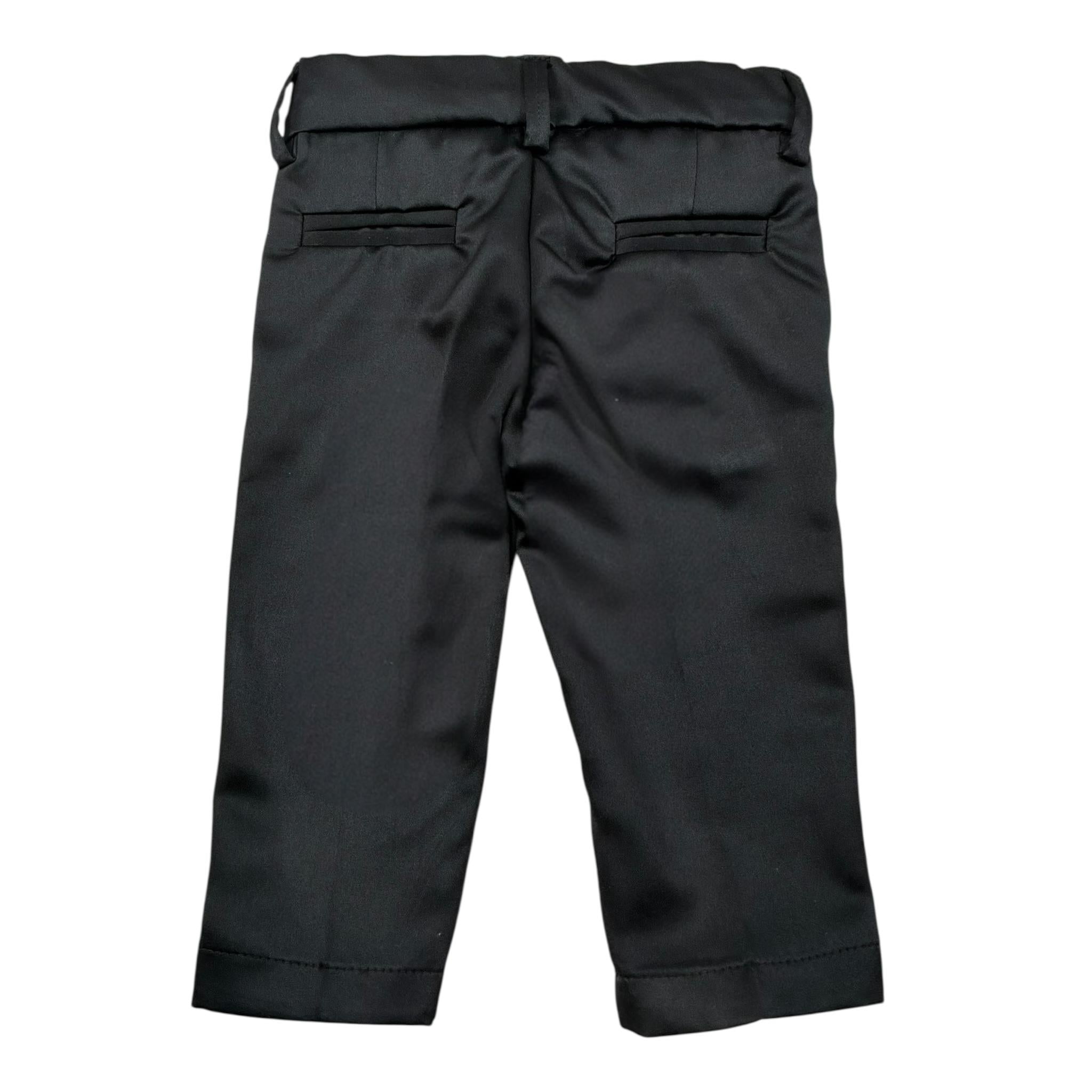 Shako' Pantalone Tinta Unita con Girovita Regolabile per Neonato PNTSH NERO SHAKO' 