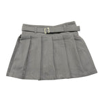 LU LU BY MISS GRANT short modello gonna tinta unita Grigio per Bambina LL3252 GRIGIO LU LU BY MISS GRANT 