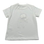 Per Te T-Shirt Girocollo Tinta Unit con Stampa Bianco per Neonato 341186 BIANCO PER TE 