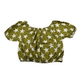 Giulia Mastini Top Mezza Manica tinta unita Verde per Bambina B17 VERDE GIULIA MASTINI 